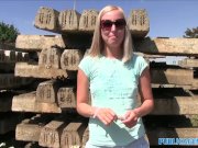 PublicAgent Outdoor fucking with sexy blonde 4/16