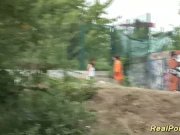 young german couple public sex 3/16