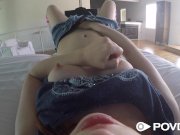 POVD - Petite redhead with fat pussy Dolly Little fucked in sex tape 3/16