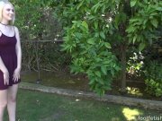 Lily Rader Gets Jizz All Over Her Pretty Feet 3/16