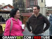 Granny tourist gets picked up and pounded 2/16