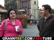 Granny tourist gets picked up and pounded 3/16