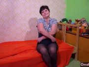 OMAHOTEL Mature BBW grannies striptease compi 9/16