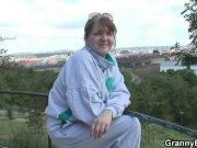 Injured old granny is healed by cock 3/16