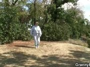 Injured old granny is healed by cock 5/16