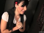 Schoolgirl Ashli Orion repents and sucks off 1/16