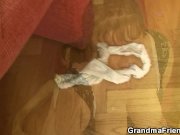 Busty mature plumper POV threesome 14/16