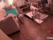 Behind the scenes with Christy and Kirsten 2/16