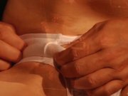 Sub slave cum rewarded in rough bondage fuck 4/16