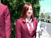 School Girls Taissia and Lindsay Hard Anal 2/16