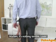 FakeAgent Agent gets blowjob from new model 7/16