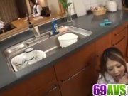 Nothing like two dicks for horny Hibiki Ohtsu 4/16