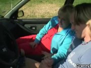 He picks up hitchhiking old granny 9/16