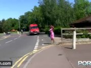 Ebony Milf Flashing in public 1/16