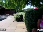 Ebony Milf Flashing in public 3/16