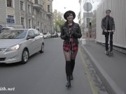 Jeny Smith pantyhose fire walking 10/16