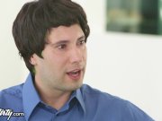 Creepy Parents Fuck their Exchange Student! 1/16