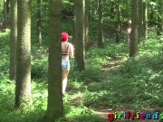 Girlfriends Outdoor lesbian pussy eating 1/16