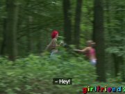 Girlfriends Outdoor lesbian pussy eating 5/16