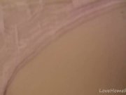 Teen girlfriend dry humping his erect rod 13/16