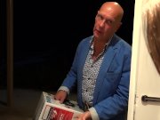 Cum on face after hottie fucking old stranger 1/16