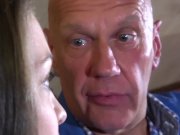 Cum on face after hottie fucking old stranger 3/16