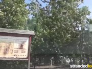 Mofos - Hitchhiking student gives blowjob 2/16