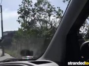 Mofos - Hitchhiking student gives blowjob 7/16