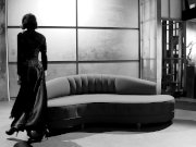 Bobbi masturbates in a corset and stockings 1/16