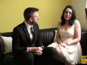 Stalking british submissive throated deeply 3/16