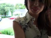 MILF amateur Reagan masturbating at audition 1/16