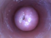 Kira - Kinky selfie - pussy cam inside vagina 12/16