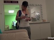 Behind the scenes fun with pornstar Christy Mack 13/16