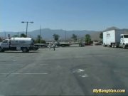 Milf picked up for bangvan orgy 2/16