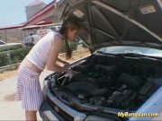 Milf picked up for bangvan orgy 14/16