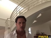 Fhuta  Milf slut loves to get both holes stretched 16/16