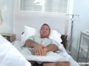 Behind the scenes fun with Nurse Vanessa Cage 1/16