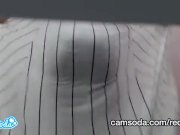 black latina teen with perky tits caught changing in dressing room 7/16