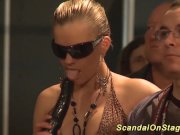 squirting on public stage 1/16