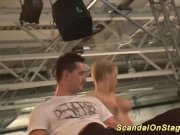 squirting on public stage 5/16