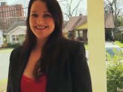 Amateur Mom Kylie masturbates on casting couch 1/16