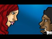 PAWG Red Haired Milf uses her big ass for her black step son 2/16