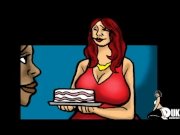 PAWG Red Haired Milf uses her big ass for her black step son 5/16