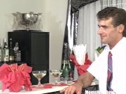 Brunette Mature Bartender Anal Fucked By Customer 3/16