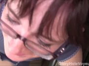 Maci May First Gloryhole Visit Interview & Blowjob 3/16