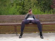 Jeny Smith black pantyhose pretend to be leggings 3/16