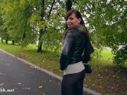 Jeny Smith black pantyhose pretend to be leggings 5/16