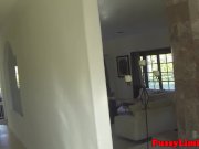 Rough doggystyled slut cumsprayed in mouth 5/16