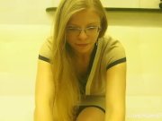 Atheltic cutie with glasses decides to get naked 3/16