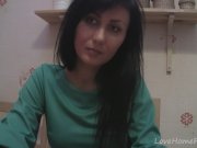 Babe in green clothes prepares to get naughty 16/16